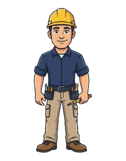 Electrician mascot