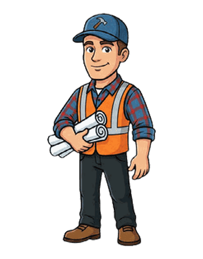 Contractor mascot