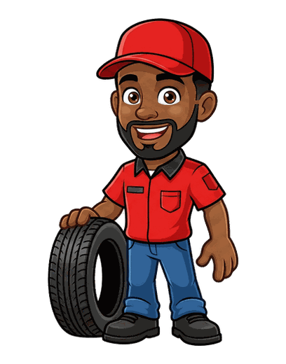 Tire Tech mascot