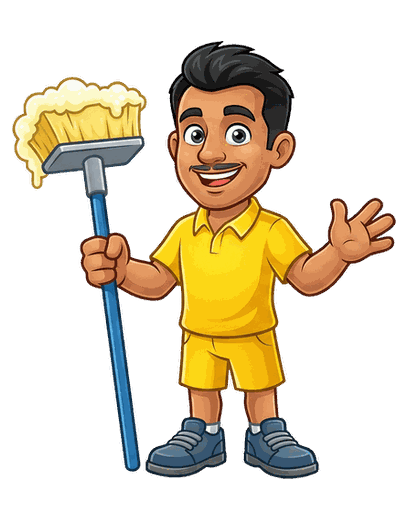 Car Wash Attendant mascot