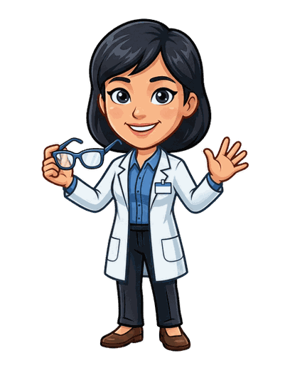 Optometrist mascot
