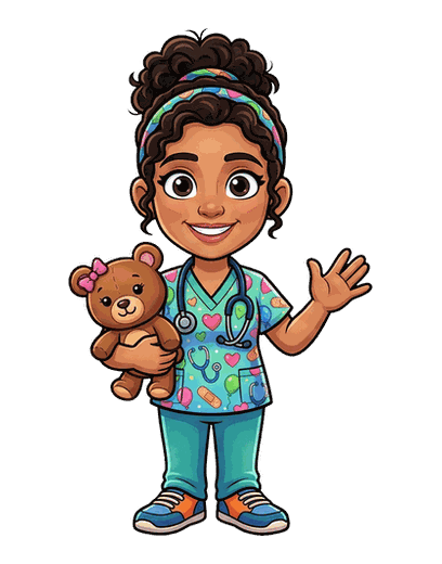 Pediatrician mascot