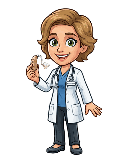 Audiologist mascot