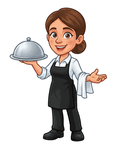 Caterer mascot