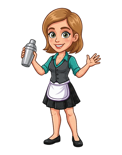 Bartender mascot