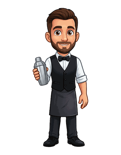 Bartender mascot