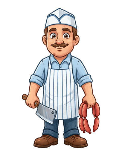 Butcher mascot