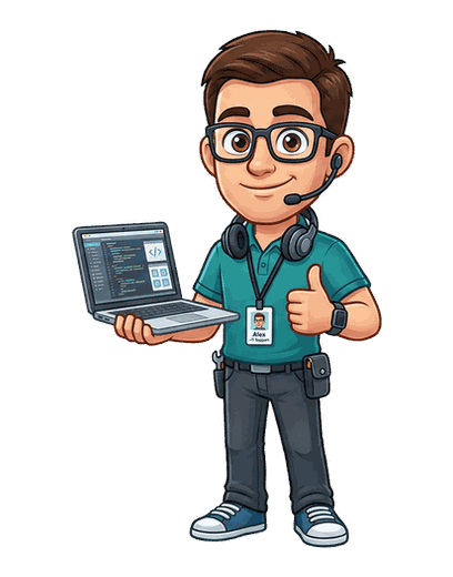 IT Technician mascot