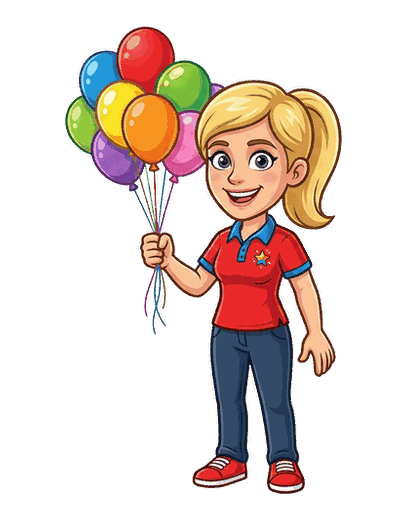 Party Rental mascot