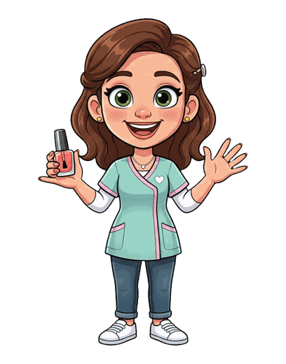 Nail Tech mascot