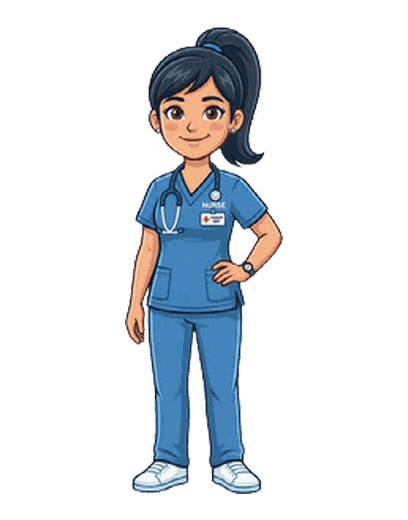 Nurse mascot