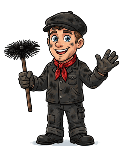 Chimney Sweep mascot