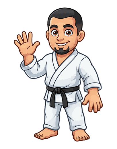 Martial Arts Instructor mascot