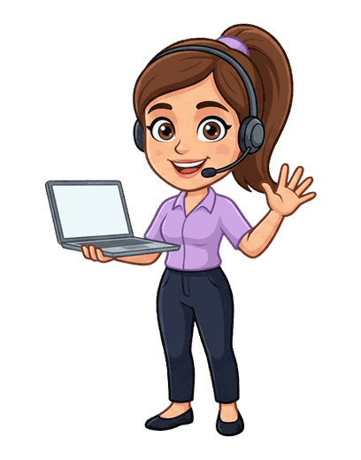 Virtual Assistant mascot