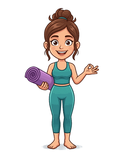 Yoga Instructor mascot