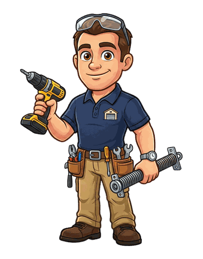Garage Door Tech mascot