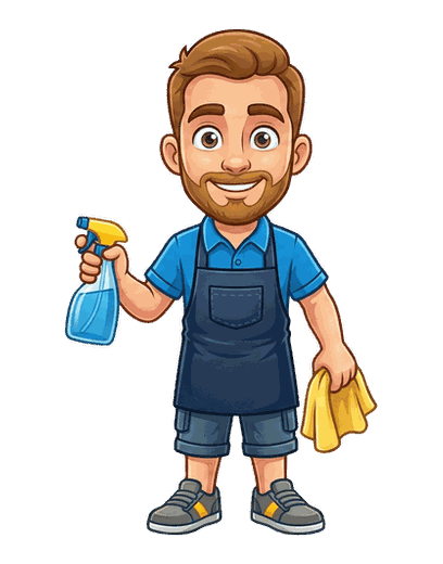 Mobile Detailer mascot
