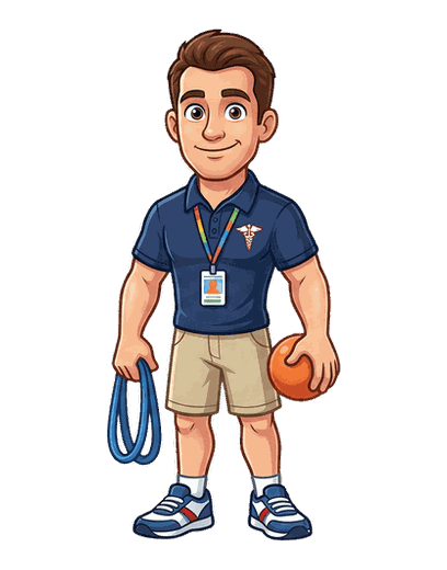 Physical Therapist mascot