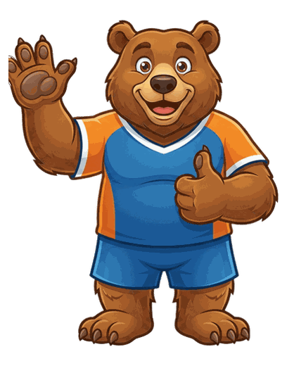 Bear mascot mascot