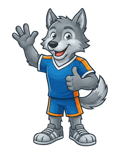 Wolf mascot mascot
