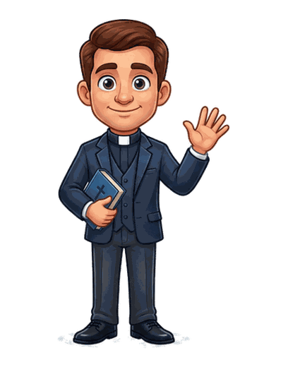 Pastor / Church mascot
