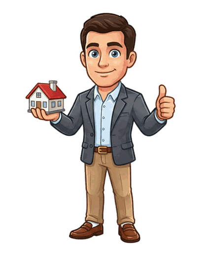 Real Estate Investor mascot