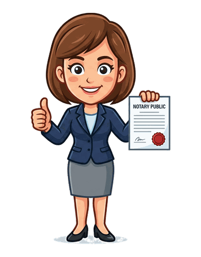 Notary Public mascot