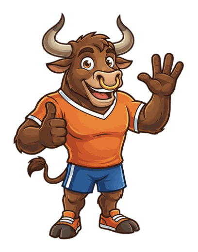 Bull mascot mascot