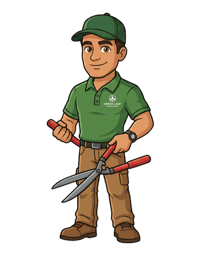 Landscaper mascot