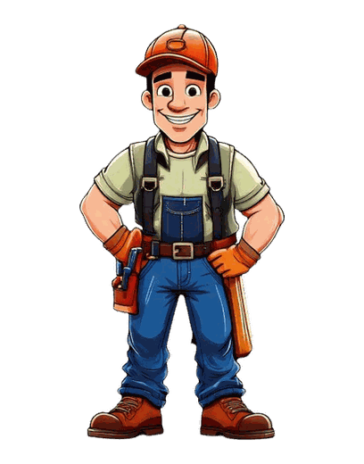 Roofer mascot
