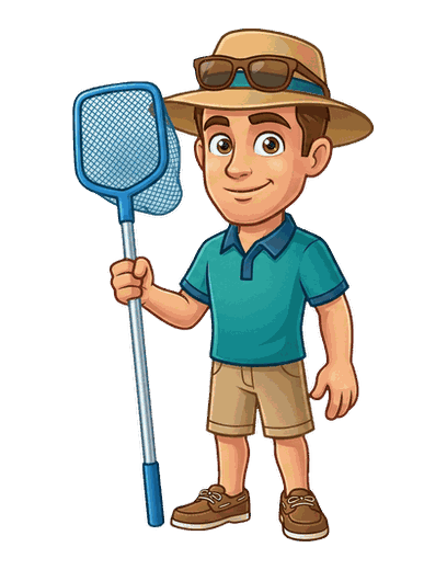 Pool Service mascot