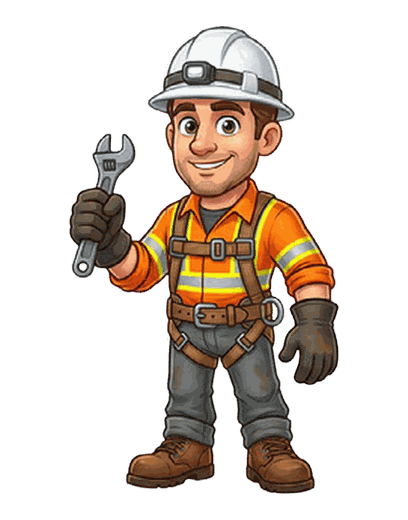 Ironworker mascot