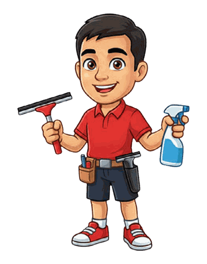 Window Cleaner mascot