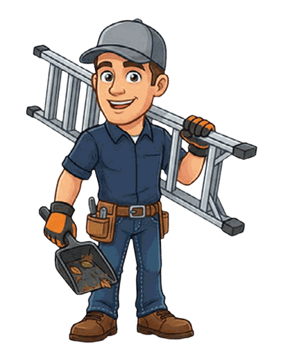 Gutter Cleaning mascot