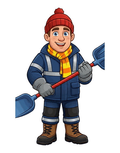 Snow Removal mascot