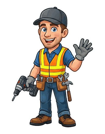 Sign Installer mascot