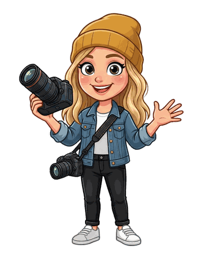 Photographer mascot