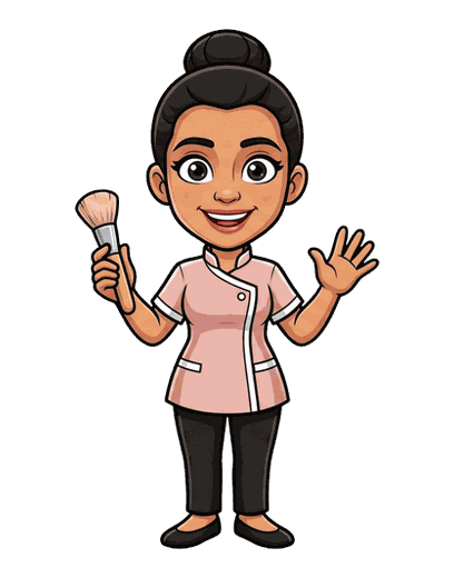 Esthetician mascot