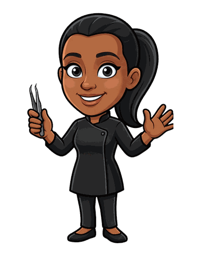 Lash Tech mascot