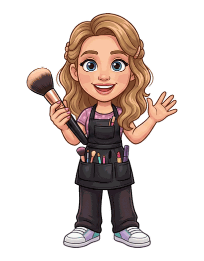 Makeup Artist mascot
