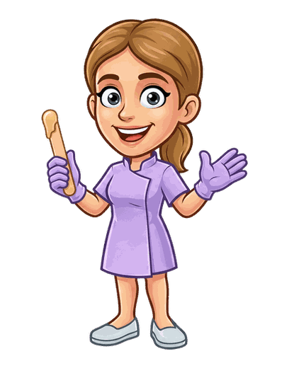 Waxing Specialist mascot