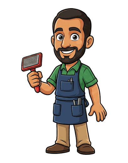 Mobile Groomer mascot